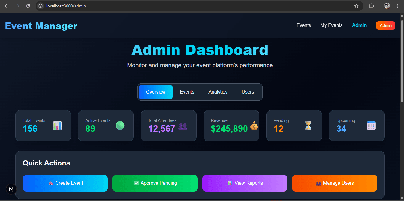 Event Management System