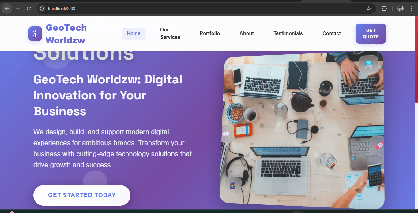 Geotech World Business Site